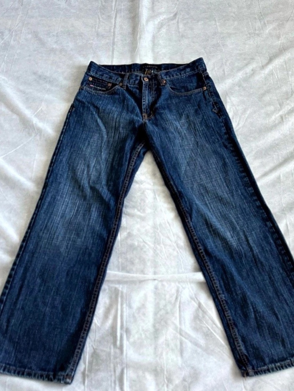 U.S. Polo Assn. Men's Bootcut Jeans Waist 33x30 Blue